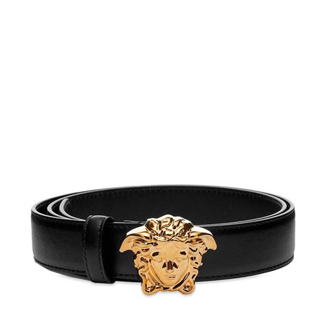 versace stainless steel medusa belt|versace belt outlet.